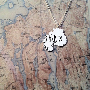 Mount Desert Island Necklace