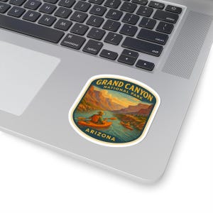 Grand Canyon Adventure Kiss-Cut Stickers, Outdoor Decor, Travel Accessories, Gift for Nature Lovers, Laptop Stickers, National Park [...]