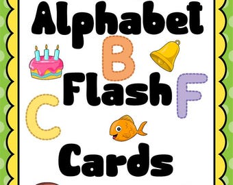 A–Z Flash Cards + eenvoudige leeswoorden voor vroege leerlingen