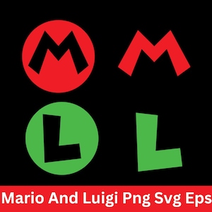 Super Mario Mega Bundle: PNG SVG Clipart - Mario Kart, Prinzessin Peach (Digitaler Download