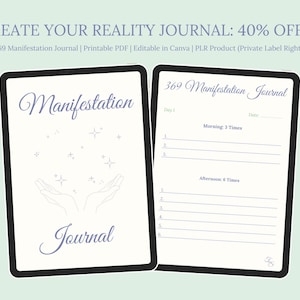 369 Diario de Manifestación / Libro de Ejercicios de la Ley de Atracción (PDF digital)