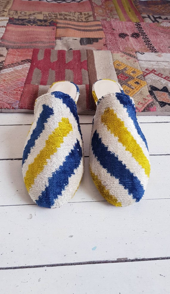 Ikat Women velvet Sandal Shoes for Women Euro size 40 | Etsy