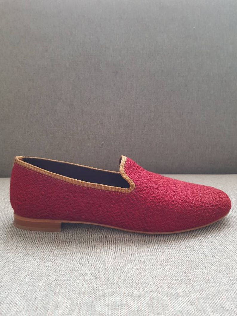 Loafer Kilim Shoes vintage handmade for Men Euro size 45 30 | Etsy