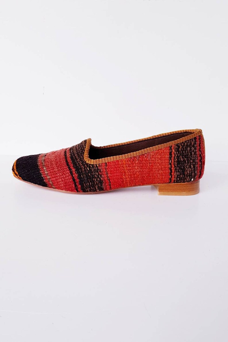 Vintage Kilim Shoes handmade for Women size Euro 41 Shipping | Etsy