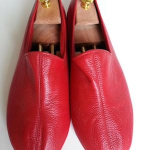 indoor Slipper Handcrafted Dervish shoes calfskin leather unisex