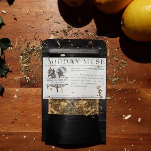 Midday Muse | Herbal Tea for Focus & Clarity | Caffeine-Free