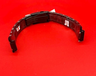 Pulseira em aço inoxidável escovado para Casio Royale AE1200/1300 com sistema de liberação rápida.