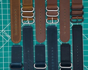 Cowhide Leather Watch Strap for Casio AE1200, F91, A158, 18mm Lug