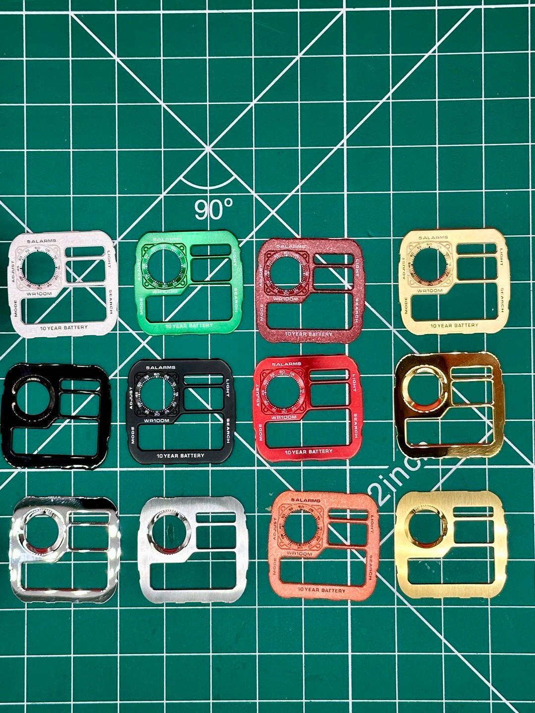 Metal Faceplate Replacement Dials for Casio Royale AE1200