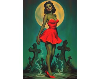 Zombabe 12x16 Canvas