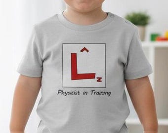 Physicist in Training Baby T-Shirt - Science Baby Shirt - Future Physicist STEM Baby Shower Gift - Physics Infant Tee - Quantum Physics Baby