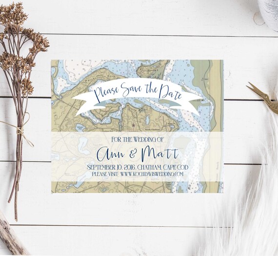 save our date Hydrangea save the date Nantucket save the date Nantucket Save the Date custom save the date save the date nautical theme