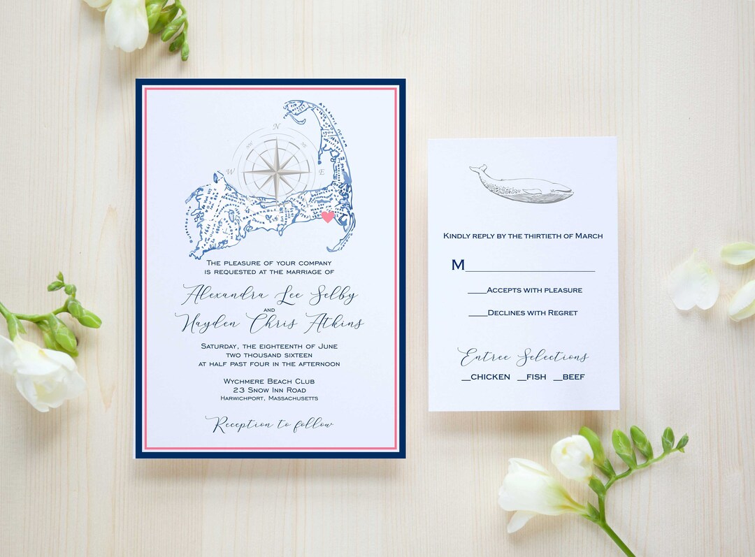 foil-compass-wedding-invitation-nautical-invitation-cape-cod