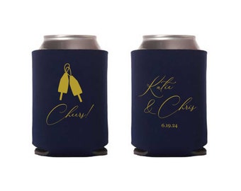 Buoy  Can Cooler, Wedding Favors, Can Coolies, Beer Can Huggers, Beer Can Insulators, Can Holder, Beach wedding, Cape Cod