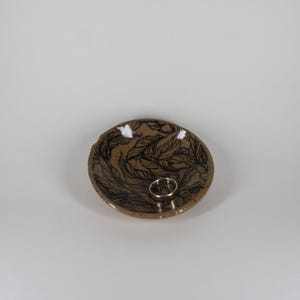 Handcrafted Clay Ring Dish: Small Jewelry Holder