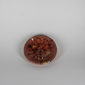 Handcrafted Clay Ring Dish: Small Jewelry Holder