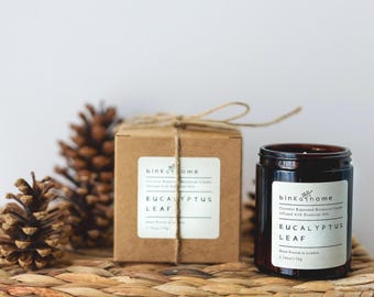 Vela navideña personalizada con aceite esencial: regalo de aromaterapia, regalo para calcetines navideños, regalo de vela navideña, regalo de vela natural, Reino Unido