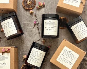 Vela de regalo para profesores, regalo de fin de curso, regalo personalizado para profesores, velas personalizadas con aceites esenciales, regalos personalizados para auxiliares docentes en Londres.