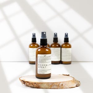 Aromatherapy Linen & Room Spray - Orange Cinnamon Clove Christmas Scent, UK