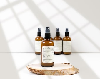 Espray aromático para ropa de cama y ambientes - Aroma navideño de naranja, canela y clavo (Reino Unido)