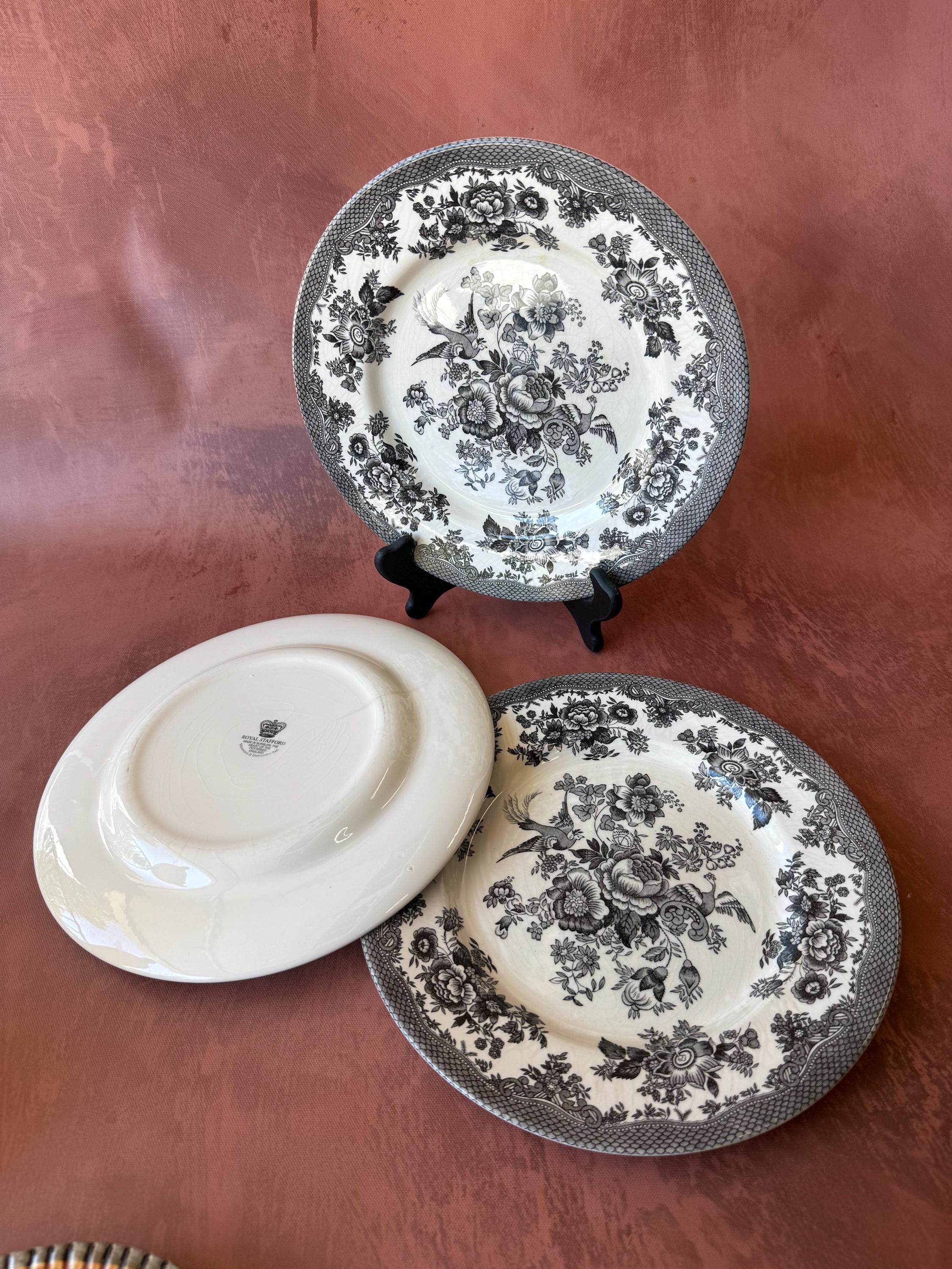 Royal Stafford Black and White - Etsy