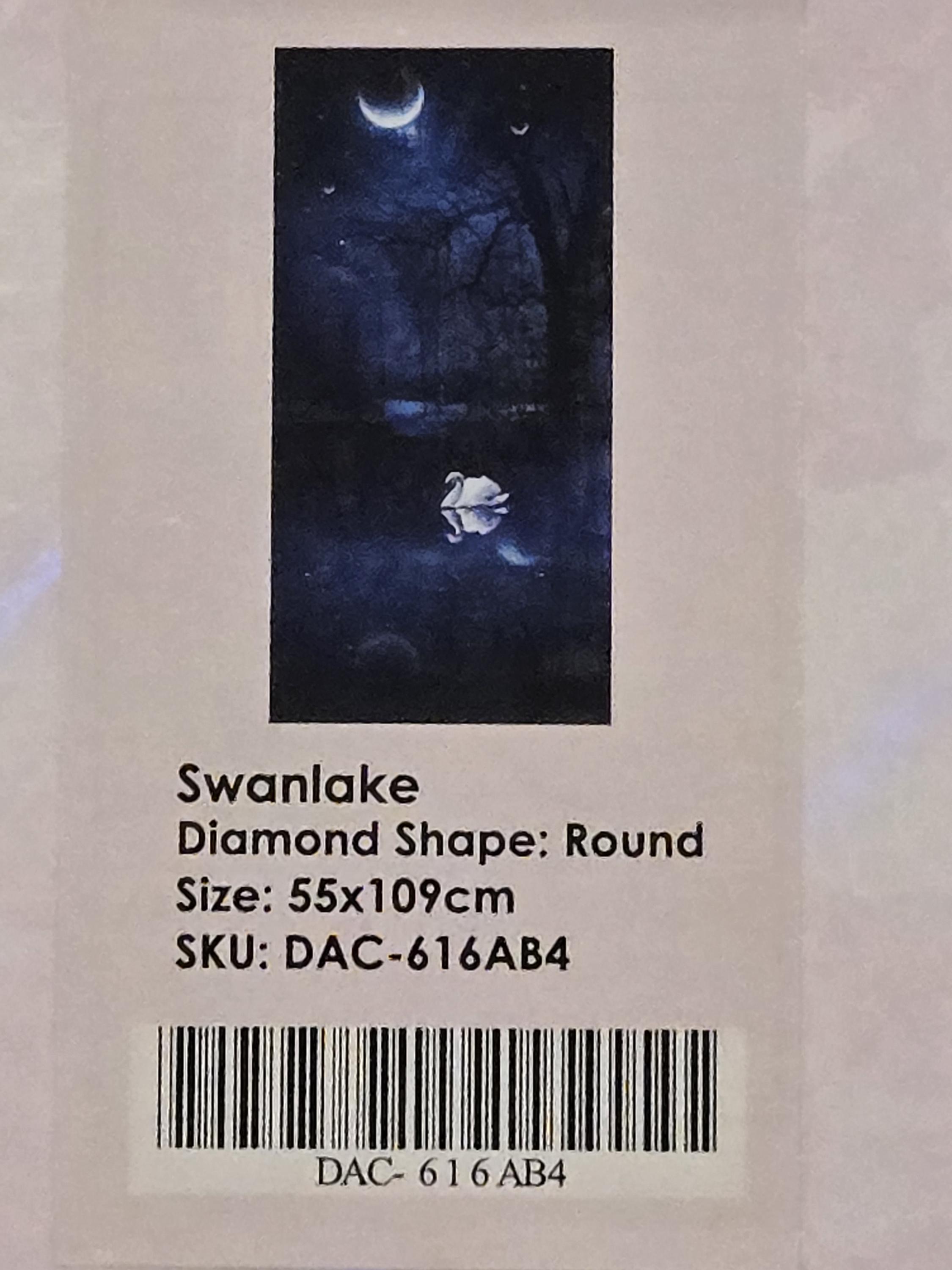 Swanlake Diamond Painting Kit - Diamond Art Club - Etsy