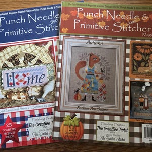Punch Needle & Primitive Stitcher Magazine 2021 Issues