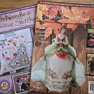 Punch Needle & Primitive Stitcher Magazine 2024 Issues