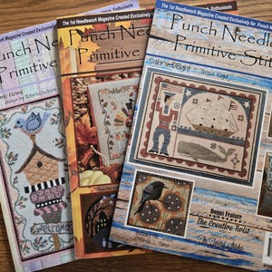 Punch Needle & Primitive Stitcher Magazine 2023 Issues