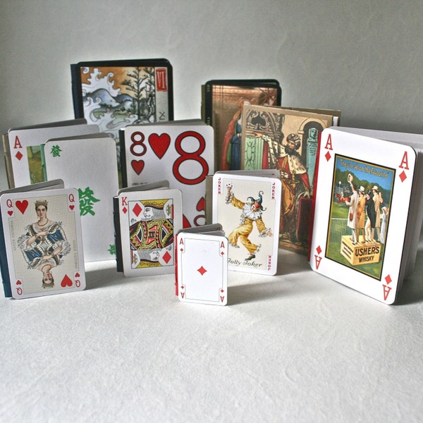 DIY Make It Yourself Playing Card Book Kit for Crafting Stocking Stuffer Adolescent Gift