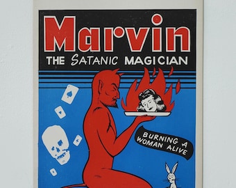 Marvin (Woodrow Alvin Platt). Marvin the Satanic Magician