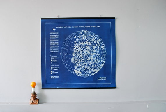 Large Lunar Cyanotype Survey A1