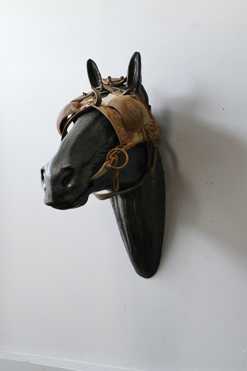The Blind Leading The Blind Horse Head Blinder Mount antique Etsy