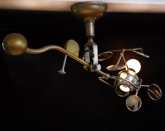 C. 1930's Operay Multibeam Operating Lamp Scanlian Morris