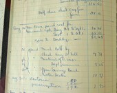 1948 Farm Operating Expense Journal - TREASURY ITEM