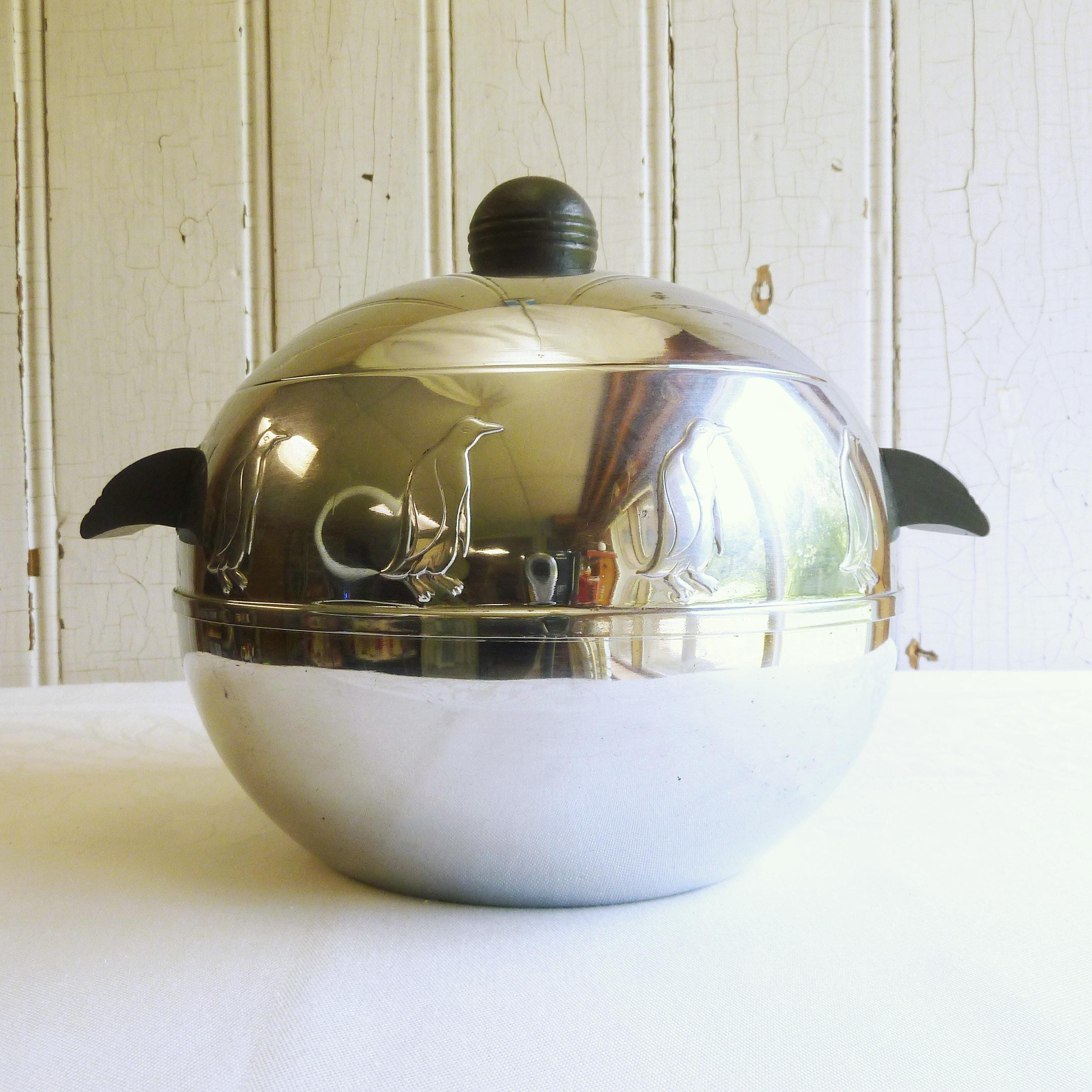 Penguin Ice Bucket Vintage - Etsy