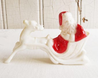 クリスマスタンブリングピクシー　サンタガール　1960年代　ヴィンテージ ヴィンテージ ミッドセンチュリー クリスマス ピクシー人形 8.5 インチ