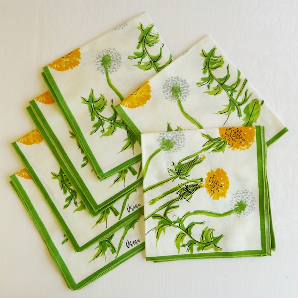 Vintage Vera Napkins Etsy