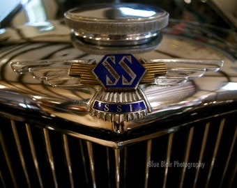 1935 Swallow SS-1 Hood Ornament print