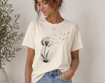 Dandelion graphic tee