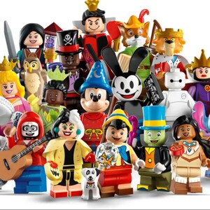Lego New Disney 100 Anniversary 71038 Series Minifigures 100th CMF