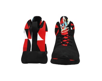 シューズ(男性用) AVIA 822 80s Vintage 80s Avia 822 High Top Men's Basketball Shoes /// Retro