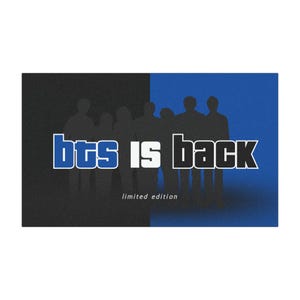 BTS Retro Y2K Car Magnet / Magnetic Decal