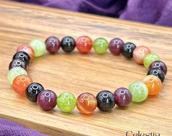Pulseira Perséfone | Joias de cristal com pedras preciosas naturais para adoração da Deusa
