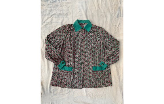 Vintage 1930's 1940's Holly Smock Button Up, Women