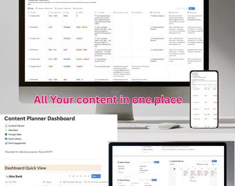 Social Media Content Planner