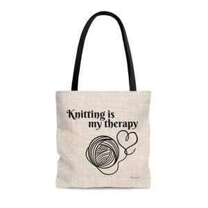 Knitting Tote Bag, Funny Tote Bag, Yarn Lover, Gift For Her, Knitter Gift, Tote Bag, Yarn Bag, Knitting Tote Bag, Shopping Bag