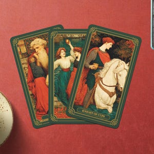 Romanticism Tarot Deck – Full 78 Card Fine Art Tarot – 19th Century Romantic Oil Painting – Rider-Waite Compatible – No Guidebook Included