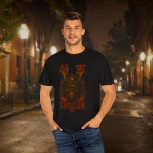 SHOGUN Samurai Skull T-Shirt - Japanese Warrior Graphic Tee | Unisex Softstyle Gildan 64000 | Streetwear Style | 5 Colors