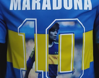 Maradona #10 Boca Juniors Home 1981 Jersey